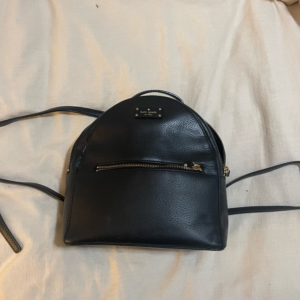 Kate spade leather mini backpack